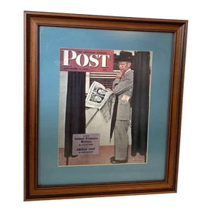 Norman Rockwell “Colonel Primrose Mystery"Saturday Evening Post November 4, 1944