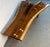 Late 20th Century Late 20th Century Handcrafted Live Edge Walnut Coffee Table With Butterfly Inlays For Sale - Image 5 of 15