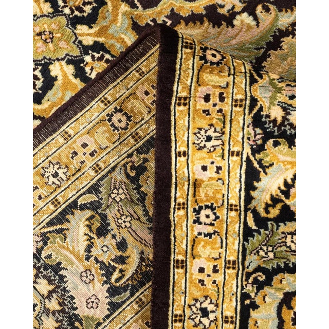 Mogul, One-of-a-Kind Hand-Knotted Area Rug in Brown, 6' 1" x 9' 0" For Sale In New York - Image 6 of 8