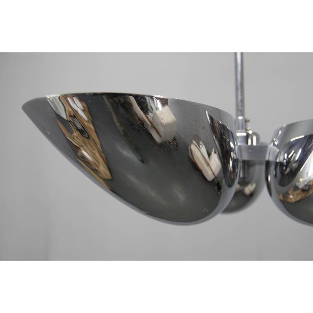 Vintage Bauhaus Hanging Light from Zukov, 1940s For Sale - Image 7 of 14