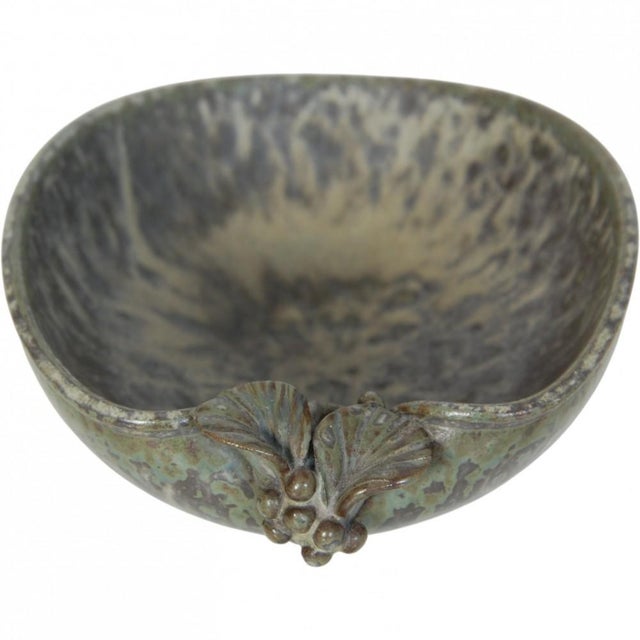 Arne Bang Stoneware bowl 336, dimensions: 15x12, cm.