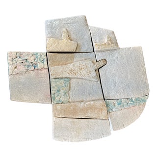 Abstract Bas Relief, 1970s, Ceramic For Sale