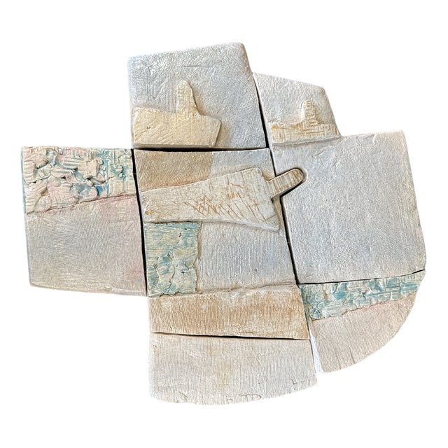 Abstract Bas Relief, 1970s, Ceramic For Sale
