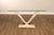 Postmodern Glass Top Travertine Console Table For Sale - Image 17 of 18