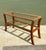 Vintage Pencil Reed and Glass Console Table For Sale - Image 16 of 16