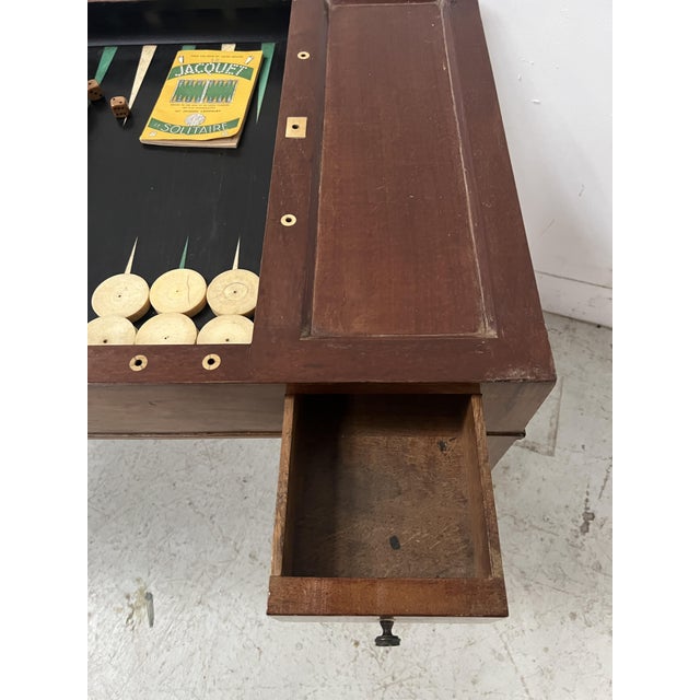 Louis XVI Mahogany Tric Trac Games Table, 1700s For Sale - Image 3 of 18