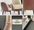 Set of 6 Baxter "Colette" Chairs by Roberto Lazzeroni in Leather Brass For Sale - Image 18 of 18