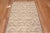 A Beautiful Light Ivory Cream Color Background Neutral Grey Geometric Tribal Design Modern Hallway Runner Rug, Country of...