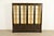 A gorgeous French Regency Louis XVI style lighted breakfront bookcase or dining cabinet By Baker Furniture USA, Circa...