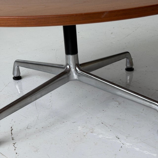 2010s Walnut Aluminum Group Coffee Table by Charles & Ray Eames for Herman Miller For Sale - Image 5 of 6