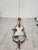 Chestnut Extraordinary Violin Antique Mirror For Sale - Image 8 of 10