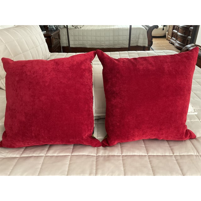 Japanese Japanese Obi Butterfly Pillows-a Pair For Sale - Image 3 of 3