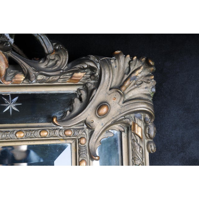 Historicism Gilt Wood Mirror, 1870s For Sale - Image 15 of 18
