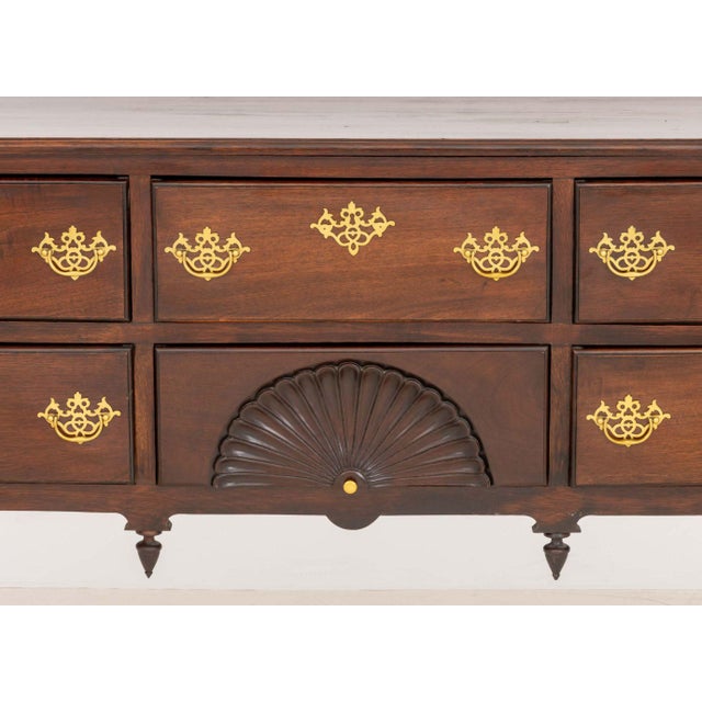 Queen Anne Queen Anne Style Mahogany Sideboard For Sale - Image 3 of 9