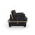 Not Yet Made - Made To Order Cinque Black Armchair by Giovanni Agliottone For Sale - Image 5 of 11