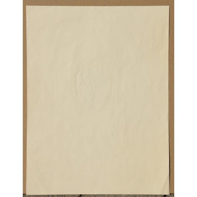 Albert Schöpflin, Anonymous Figure, 1990, Opaque Paint & Charcoal For Sale - Image 9 of 10