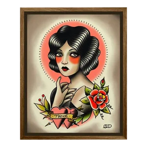 True Love Giclee on Canvas Print by Quyen Dinh, Framed