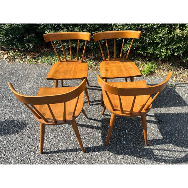 1950s Mid-Century Modern Paul McCobb for Planner Group Dining Chairs - Set of 4. For Sale - Image 12 of 12