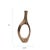 2020s Asymmetrical Aluminum Bronze Vase - Large For Sale - Image 5 of 5