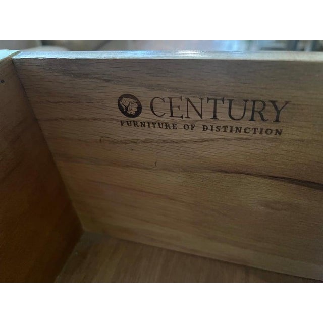 1970's Faux Bamboo Yellow Armoire by Century Furniture For Sale - Image 17 of 18
