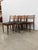 Brown Set of 6 Vintage Mid Century Modern Dining Chairs by G Plan For Sale - Image 8 of 10