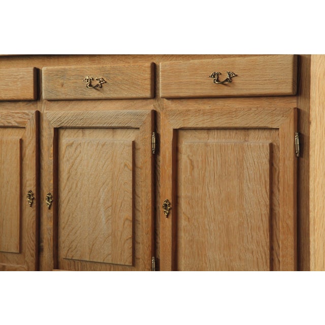 Danish Oak Cabinet in the style of Henning Kjærnulf, 1970s For Sale - Image 14 of 18