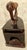 Antique Cast Iron, Enamel Coated Charcoal Box Iron Featuring a Wooden Handle & a Distinctive Brass Rooster-Shaped Latch For Sale In San Antonio - Image 6 of 12