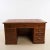 Nine Drawers Desk with Leather Top For Sale - Image 11 of 11