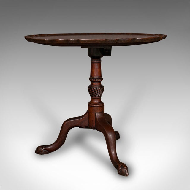 Antique Silver Display Table, English, Tilt-Top, Occasional, Reception, Georgian For Sale - Image 4 of 12