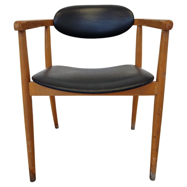 Mid-Century Scandinavian Style Chair attributed to Antonin Suman from TON, 1960s For Sale - Image 14 of 14