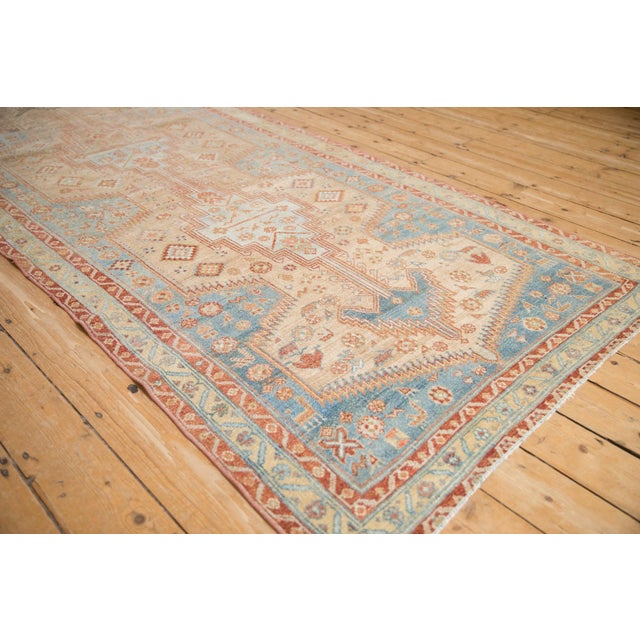 Vintage Distressed Malayer Rug Runner - 4'8" x 9'7" For Sale In New York - Image 6 of 11