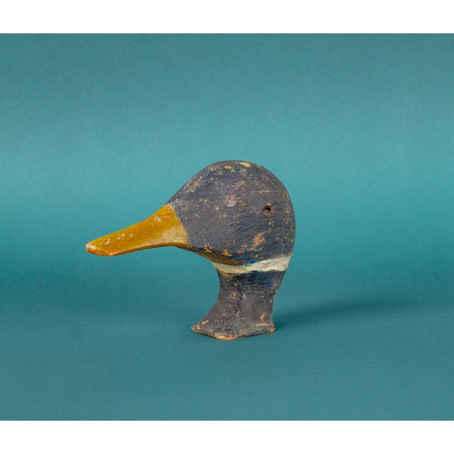 Wooden Duck Head, Tuscany For Sale - Image 6 of 13