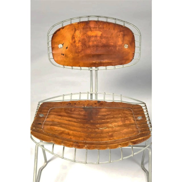 1970s Set of 4 Beaubourg Chairs For Sale - Image 10 of 10