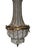 An exquisite late 19th century French chandelier crafted in fine bronze and adorned with cascading beadwork. This elegant...