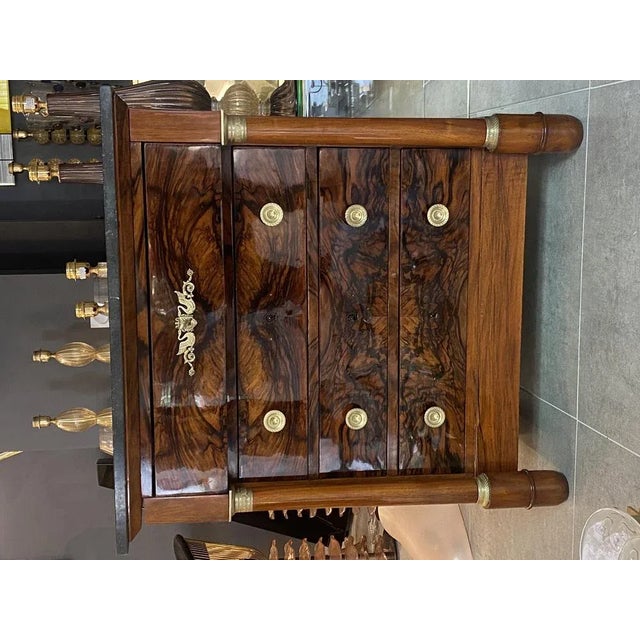 Antique Empire Chest of Drawers in Mahogany For Sale - Image 5 of 8