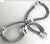 Modern 1950s Modernist Italian Heavy Sterling Silver Woven Necklace For Sale - Image 3 of 4