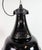 Bauhaus Industrial Bauhaus Black Enamel Pendant Lamp, 1930s For Sale - Image 3 of 18