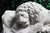 2000 - 2009 Sleeping Lion Monument Statuary Statues - Set of 2 For Sale - Image 5 of 13