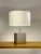 Metal Large Postmodern Table Lamp by Philippe Barbier, France, 1970s For Sale - Image 7 of 7