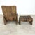 Animal Skin De Sede Ds 50 Buffalo Leather Lounge Chair With Ottoman For Sale - Image 7 of 11