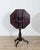 Brown Empire Octagonal Sail Table in Walnut with Precious Wood Veneer, Milan, Early 19 For Sale - Image 8 of 8