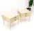 Mid-Century Modern Bleached Walnut Cork Tops Paul Frankl End Side Tables MINT! For Sale - Image 6 of 18
