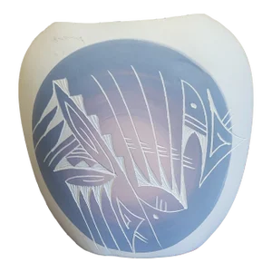 Mid 20th Century Hand Made Dineh Pottery Vase