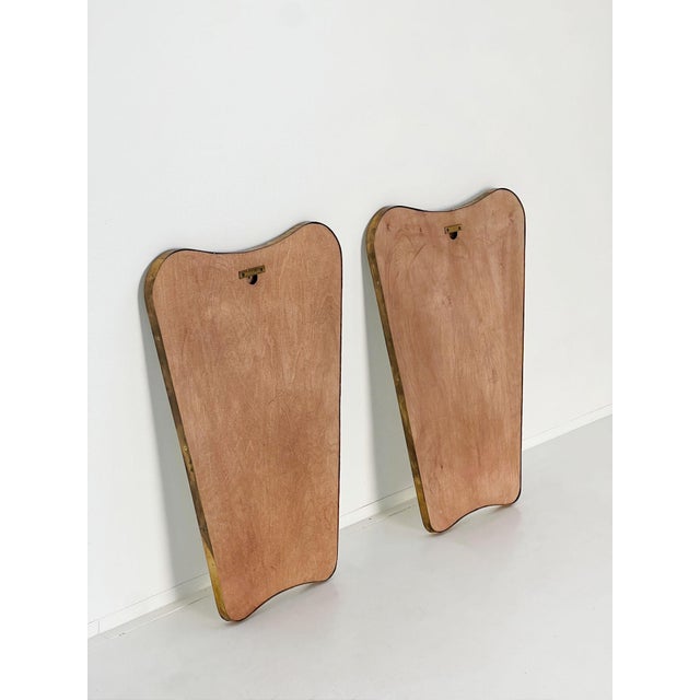 Mirror with Brass Frame, in Flawless conditions. Designed 1970 to 1979