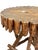 Wood Antique Adirondack Twig Side Table With Natural Edge Top – Rustic Folk Art Cabin Style For Sale - Image 7 of 17