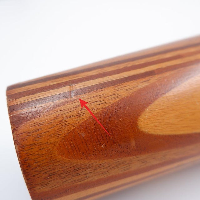 Mid-Century Scandinavian Wooden Vase, 1960s For Sale - Image 14 of 16