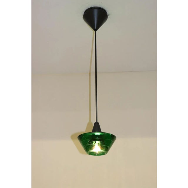 Itre Mid-Century Modern Murano Glass Pendant Lamp For Sale - Image 4 of 13
