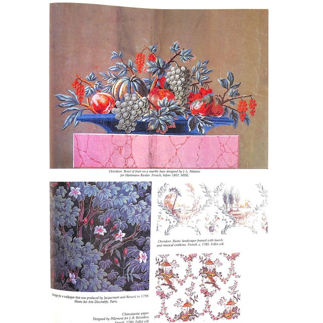 "Wallpaper: A History" 1982 Teynac, Francoise, Nolot, Pierre , Vivien, Jean-Denis For Sale - Image 10 of 15
