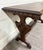 Vintage Tudor or Spanish Revival Style Sofa Table Console Table Hall Table For Sale - Image 4 of 14