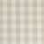 Sample - Schumacher Camden Cotton Check Fabric in Natural For Sale
